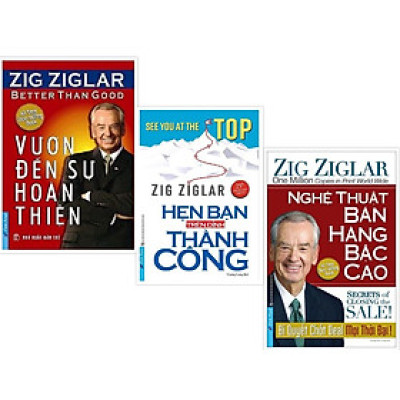 Combo Vươn Đến Sự Hoàn Thiện + Hẹn Bạn Trên Đỉnh Thành Công + Nghệ Thuật Bán Hàng Bậc Cao - Bản Quyền