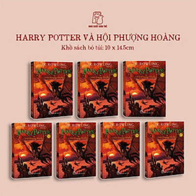 (Tập 5 - set 7 cuốn khổ nhỏ) HARRY POTTER VÀ HỘI PHƯỢNG HOÀNG - J.K. Rowling - NXB Trẻ