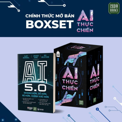 BOXSET AI Thực Chiến (Combo 6 cuốn sách hot về AI)