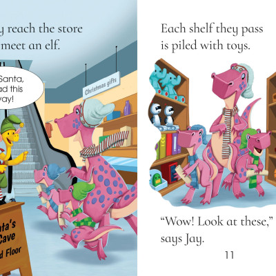 The Dinosaurs Who Met Santa Claus