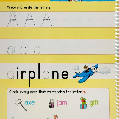 Dr. Seuss Wipe-Clean Workbook: Letters And Numbers: Activity Workbook For Ages 3-5