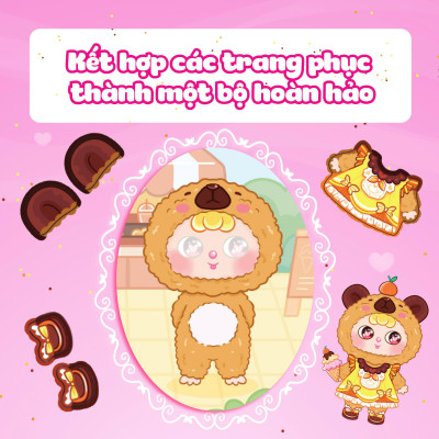 Sách - Sách tô màu Baby Three - Mini Fashion