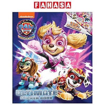 Sách ngoại văn: Paw Patrol - Ultimate Sticker Book - The Mighty Movie