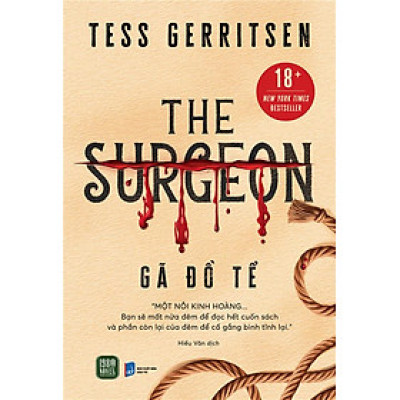 Sách - THE SURGEON - GÃ ĐỒ TỂ ( Tess Gerritsen)