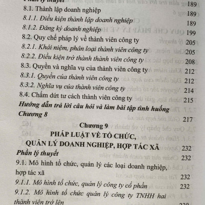 Hướng Dẫn Môn Học Luật Thương Mại ( Tập 1 ) 