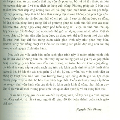 Giáo Trình Kỹ Thuật Xử Lý Bùn