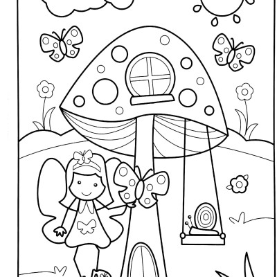 Magic Paint Palette - Fairies & Flowers