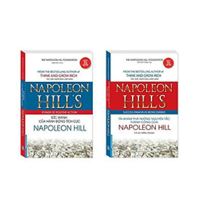 Sách - Sức Mạnh Của Hành Động Tích Cực Napoleon Hill + Tái Khám Phá Những Nguyên Tắc Thành Công Của Napoleon Hill - Minh Thắng