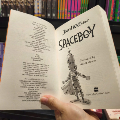 Sách - Spaceboy: The epic and funny new illustrated children’s book from multi-million bestselling author David Walliams