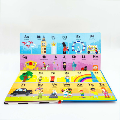 My First London Alphabet - SÁCH TƯƠNG TÁC LẬT MỞ HỌC BẢNG CHỮ CÁI