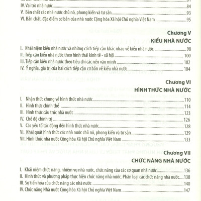 Giáo Trình Lý Luận Nhà Nước Và Pháp Luật - GS.TS. Hoàng Thị Kim Quế - Tái bản - (bìa mềm)