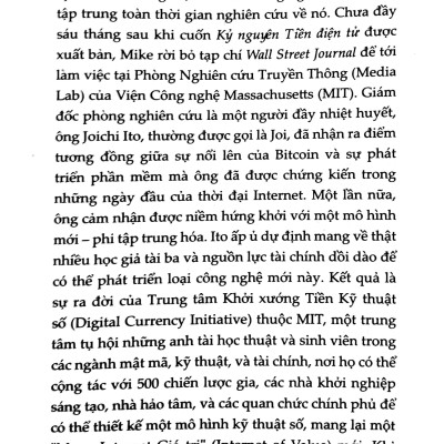 The Truth Machine: Blockchain Và Tương Lai Của Tiền Tệ