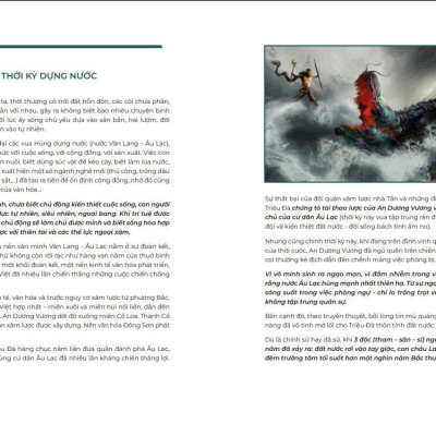 Sách - Việt Sử Kiêu Hùng - Quyển 1 - Bìa Cứng - Tặng Kèm Tranh Việt Sử 4000 Năm