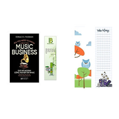 Giải Mã Ngành Công Nghiệp Âm Nhạc - Tác Giả: Donald S.Passman (Tặng kèm bookmark Bamboo Books)