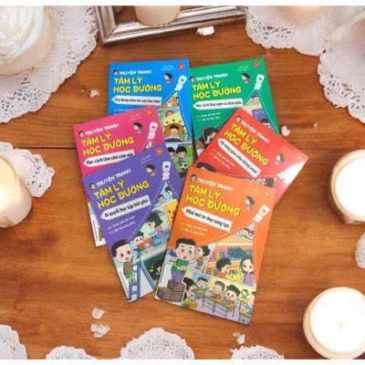 Sách - Truyện Tranh Tâm Lý Học Đường - Combo 6 Cuốn - Minh Thắng