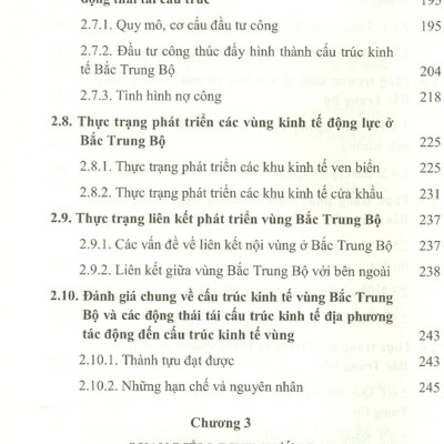 Tái Cấu Trúc Kinh Tế Vùng Bắc Trung Bộ