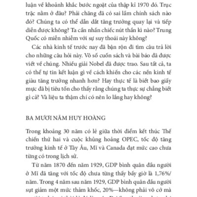 Kinh Tế Học Thời Khó Nhọc _TRE