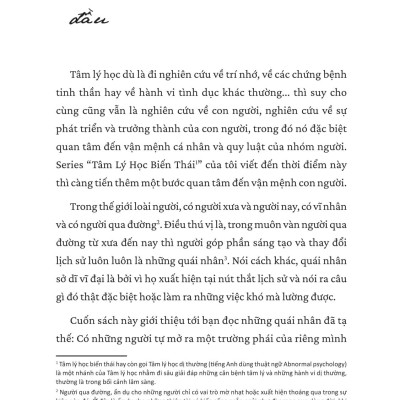 Sách - Tâm Lý Học Biến Thái - Thiên Tài Và Kẻ Điên