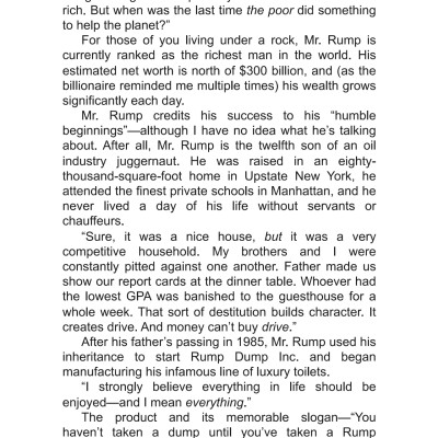 Sách ngoại văn: Roswell Johnson Saves The World!