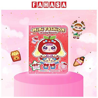 Sách - Sách tô màu Baby Three - Mini Fashion