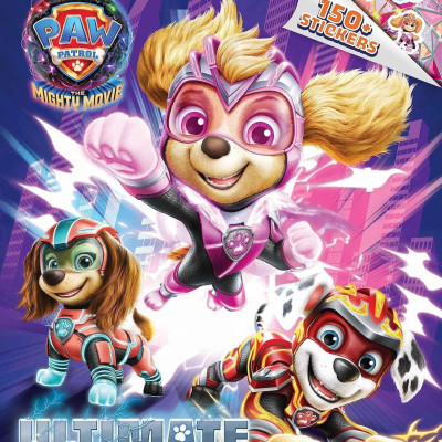 Sách ngoại văn: Paw Patrol - Ultimate Sticker Book - The Mighty Movie