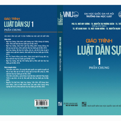 Giáo trình luật dân sự 1 (Phần chung)