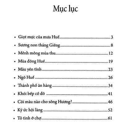 Giọt Mực Của Mưa Huế