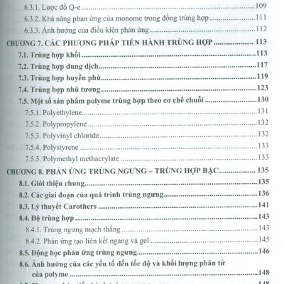Hóa Học Và Hóa Lý Polyme - PGS.TS. Đặng Việt Hưng, GS.TS. Bùi Chương