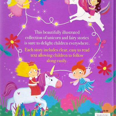 Illustrated Unicorn and Fairy Stories (Padded)