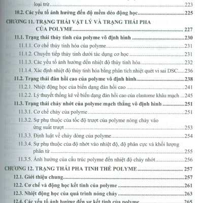 Hóa Học Và Hóa Lý Polyme - PGS.TS. Đặng Việt Hưng, GS.TS. Bùi Chương