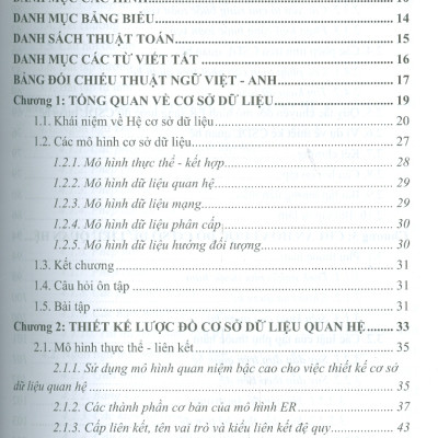 Giáo Trình Cơ Sở Dữ Liệu Quan Hệ - Lý Thuyết Và Áp Dụng 