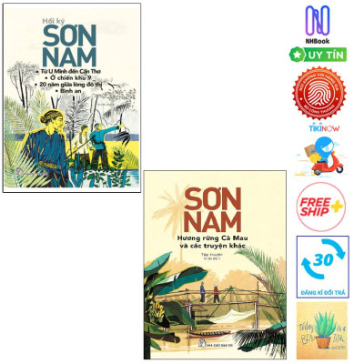 Combo Sơn Nam- Hương Rừng Cà Mau Và Các Truyện Khác Và Hồi Ký. Từ U Minh Đến Cần Thơ…( Tặng sổ tay)