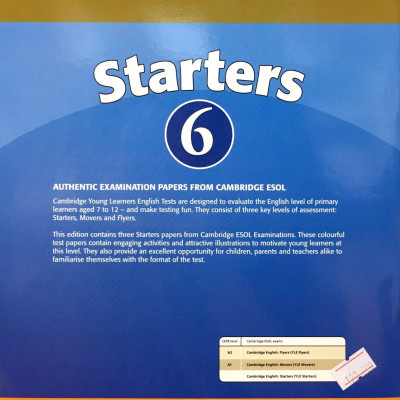 Cambridge Young Learner English Test Starters 6: Student Book
