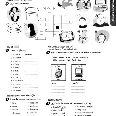 Face2face Starter Workbook with Key