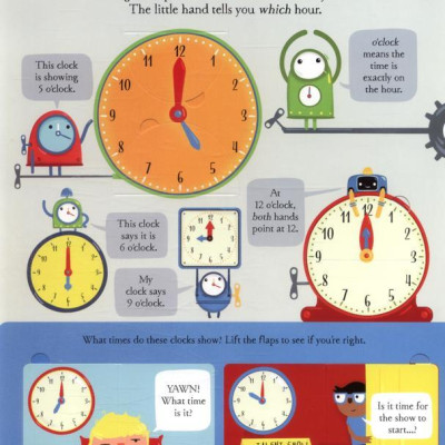 Usborne Lift-the-Flap Telling the Time