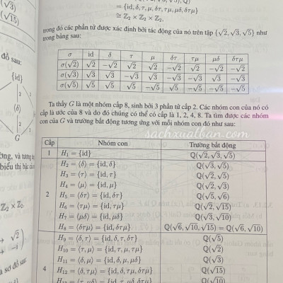 Sách Bài Tập Lý Thuyết Galois