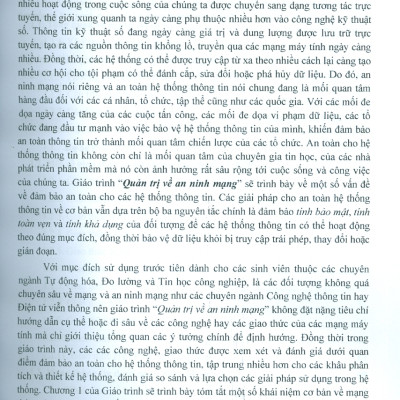 Quản Trị Về An Ninh Mạng