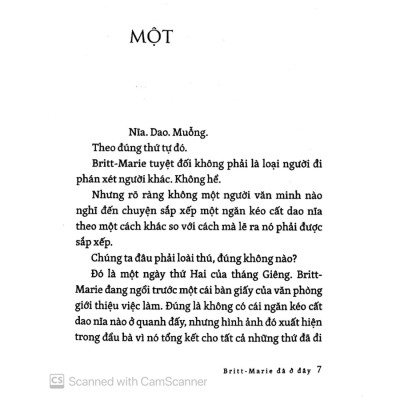 Britt-Marie Đã Ở Đây (Fredrid Backman)