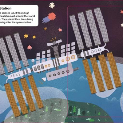 Press-out Playtime Space- Không gian
