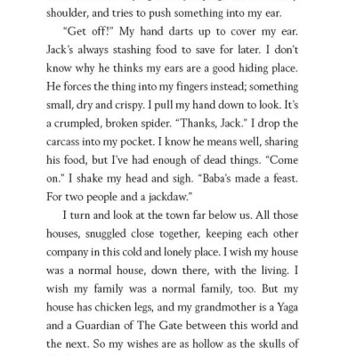 Truyện đọc tiếng Anh - Usborne Middle Grade Fiction: The House with Chicken Legs