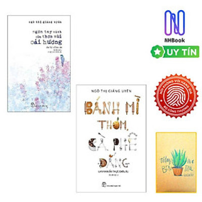 Combo Bánh Mì Thơm, Cà Phê Đắng Và Ngón Tay Mình Còn Thơm Mùi Oải Hương ( Tặng sổ tay xương rồng)