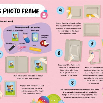 Button Crafts (Children’s Arts and Crafts Activity Kit)