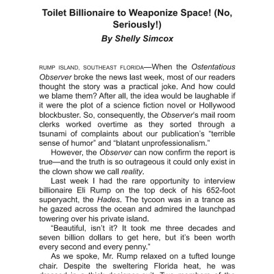 Sách ngoại văn: Roswell Johnson Saves The World!