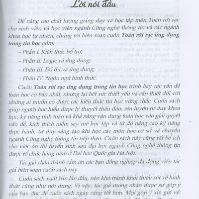 Toán Rời Rạc Ứng Dụng Trong Tin Học