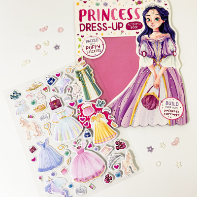 Princess Dress-Up Activity Book