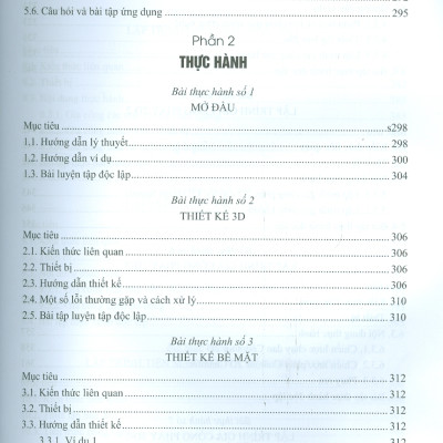 Giáo Trình Công Nghệ CAD/CAM - PGS. TS. Thân Văn Thế (chủ biên), TS. Trương Tất Tài, ThS. GVC. Lý Ngọc Quyết, TS. Phan Thị Hà Linh, TS. Luyện Thế Thạnh
