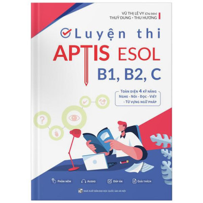 Sách - Luyện Thi Aptis Esol B1, B2, C