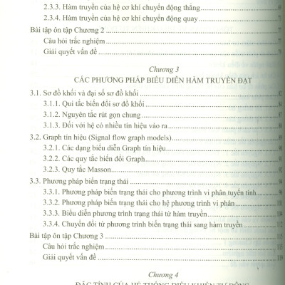 Kỹ Thuật Điều Khiển Tự Động Trong Lĩnh Vực Cơ Điện Tử - TS. Võ Như Thành chủ biên, TS. Đặng Phước Vinh