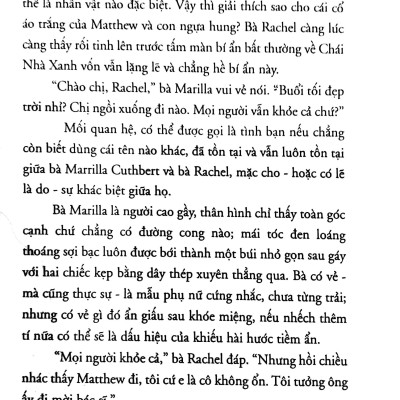 Sách - Anne Tóc Đỏ Dưới Chái Nhà Xanh (Tái Bản 2024)