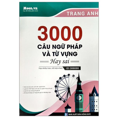 Sách - 3000 Câu Ngữ Pháp Và Từ Vựng Hay Sai (Tái Bản 2024)
